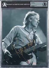Roger Waters Pink Floyd Authentic Signed 8x10 B&W Photo Autographed BAS Slabbed