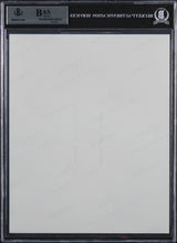 Roger Waters Pink Floyd Authentic Signed 8x10 B&W Photo Autographed BAS Slabbed