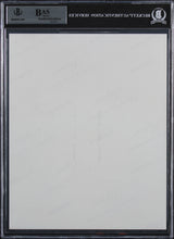 Roger Waters Pink Floyd Authentic Signed 8x10 B&W Photo Autographed BAS Slabbed