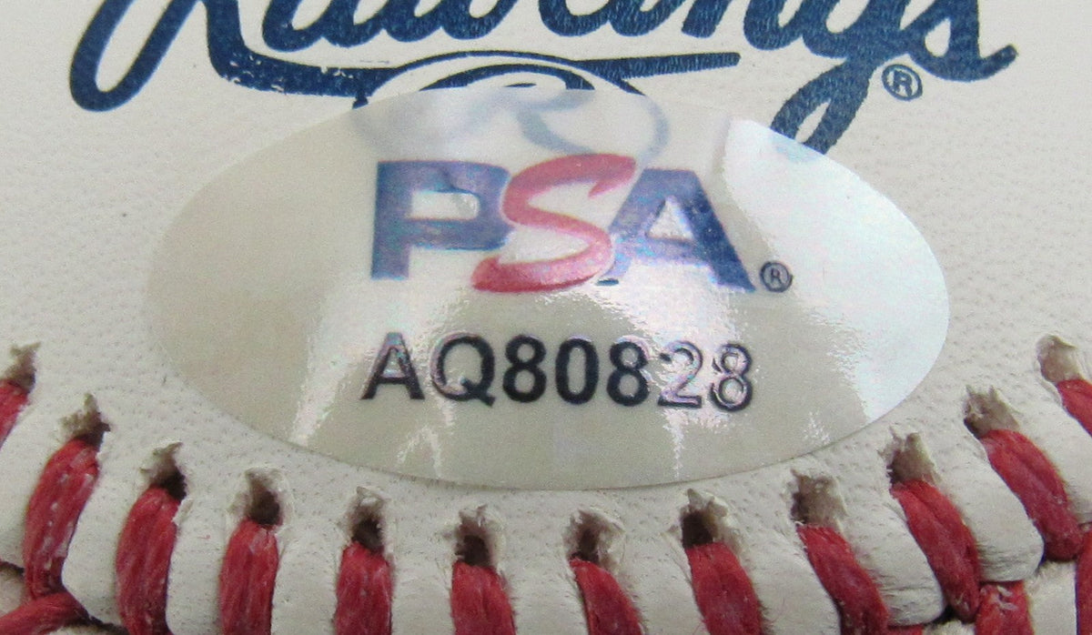 Aaron Judge Signed Auto Rawlings Baseball PSA AQ80828