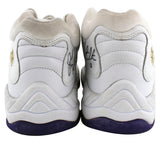 Jazz John Stockton Authentic Signed Game Used Nike Size 12.5 Shoes BAS #AA03719