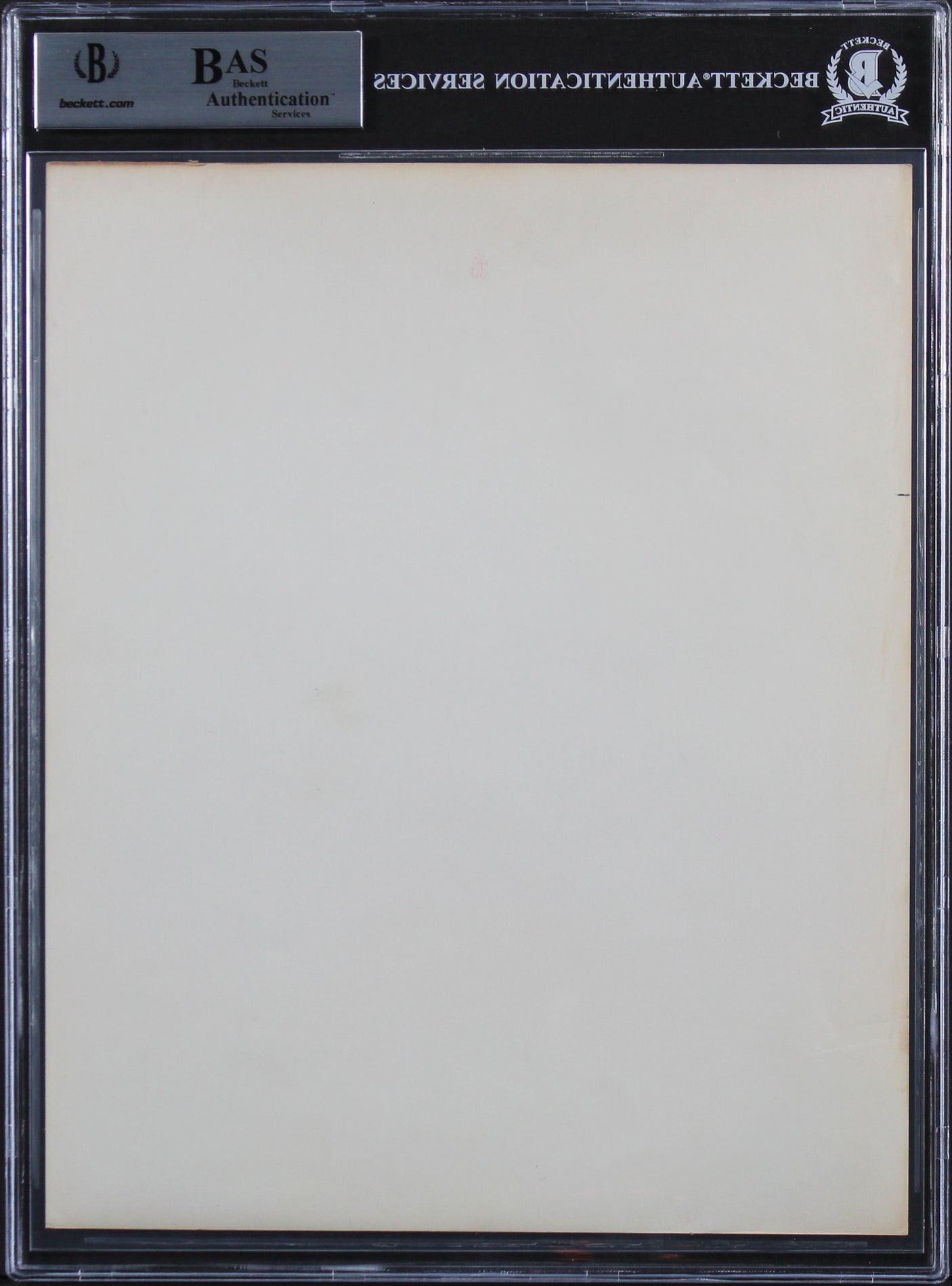 Robert Kennedy & Ethel Kennedy Signed 8x10 Black & White Photo BAS Slabbed