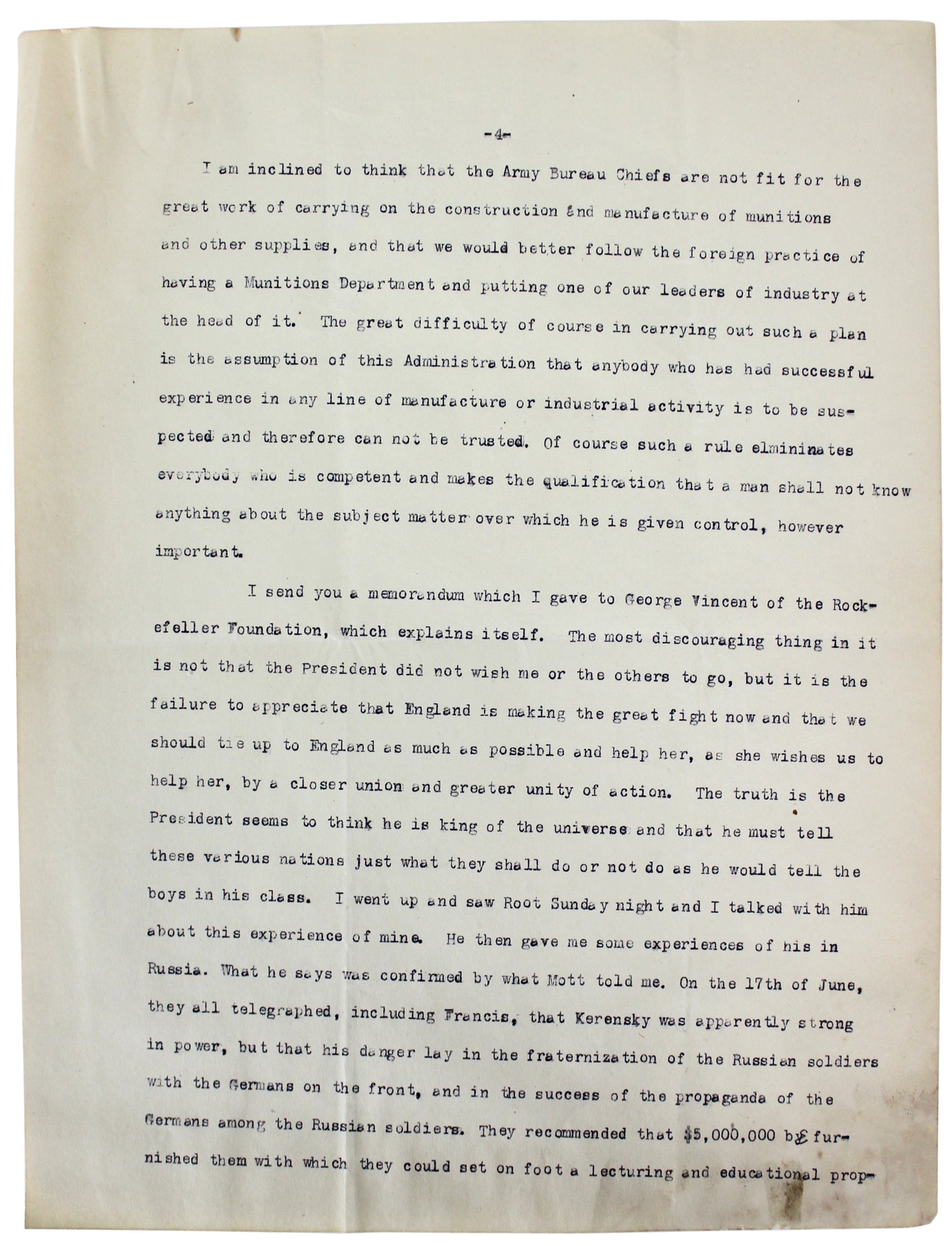 William H. Taft Signed 6 Page 8x10.5 Letter Dated December 24, 1917 BAS #A39056