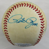 Pete Rose Ernie Banks Sandy Koufax +3 Signed Auto Rawlings Baseball JSA LOA ZZ75399