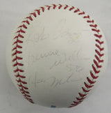 Derek Jeter Randy Johnson Joe Torre +11 2005 New York Yankees Signed Auto Rawlings Baseball JSA LOA ZZ71717
