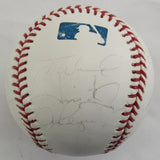 Derek Jeter Randy Johnson Joe Torre +11 2005 New York Yankees Signed Auto Rawlings Baseball JSA LOA ZZ71717