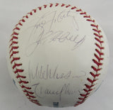 Derek Jeter Randy Johnson Joe Torre +11 2005 New York Yankees Signed Auto Rawlings Baseball JSA LOA ZZ71717