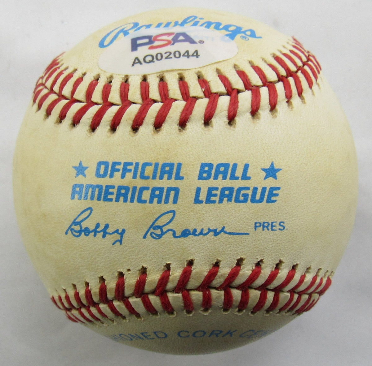 Lefty Gomez Signed Auto Rawlings Baseball PSA AQ02044