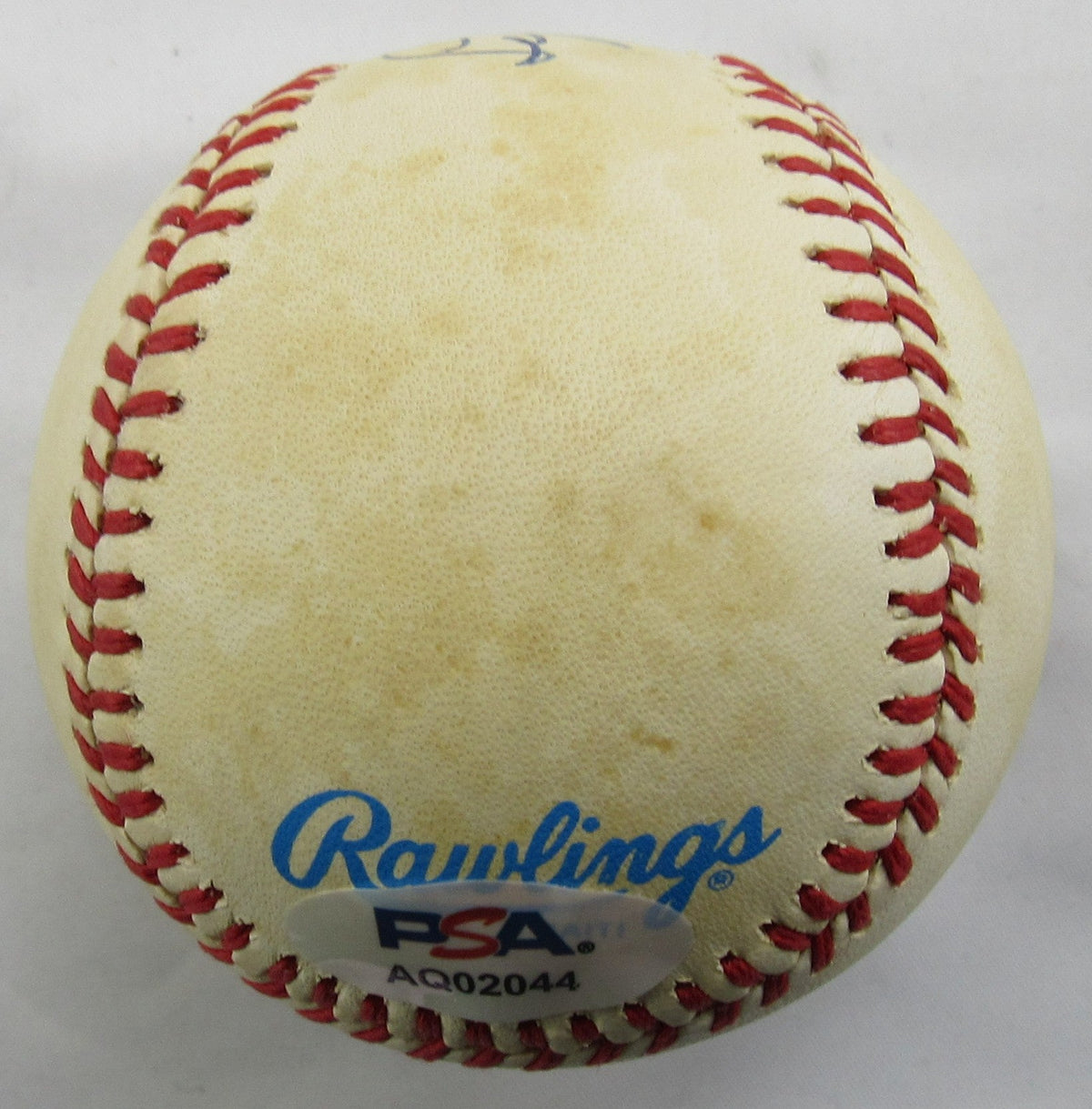 Lefty Gomez Signed Auto Rawlings Baseball PSA AQ02044