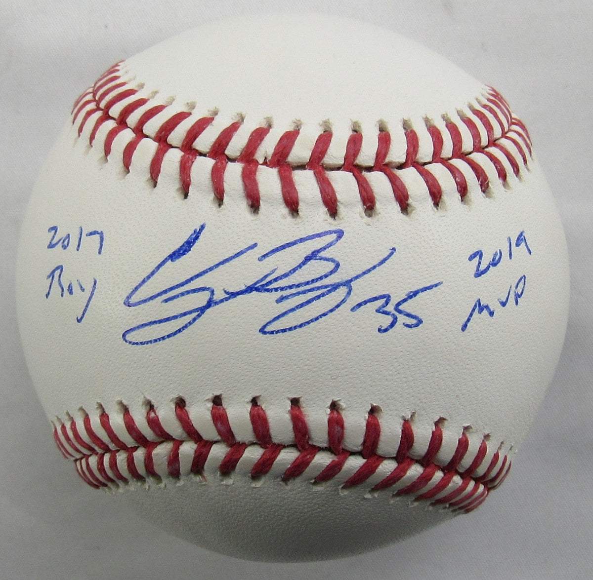 Cody Bellinger Signed Auto Rawlings Baseball w/ Insc PSA AQ02050