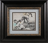 Tigers Ty Cobb Authentic Signed Framed 7x9 Newspaper Photo JSA & BAS #AC17562