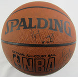 2001-02 Uconn Huskies Team Signed Basketball JSA LOA ZZ75401 Sue Bird Diana Taurasi