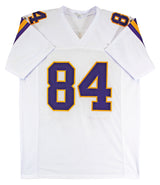 Randy Moss Authentic Signed White Pro Style Jersey Autographed BAS Witnessed