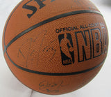 2001-02 Uconn Huskies Team Signed Basketball JSA LOA ZZ75401 Sue Bird Diana Taurasi