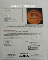 2001-02 Uconn Huskies Team Signed Basketball JSA LOA ZZ75401 Sue Bird Diana Taurasi