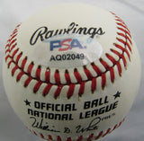 Sandy Koufax Signed Auto Rawlings Baseball PSA AQ02049