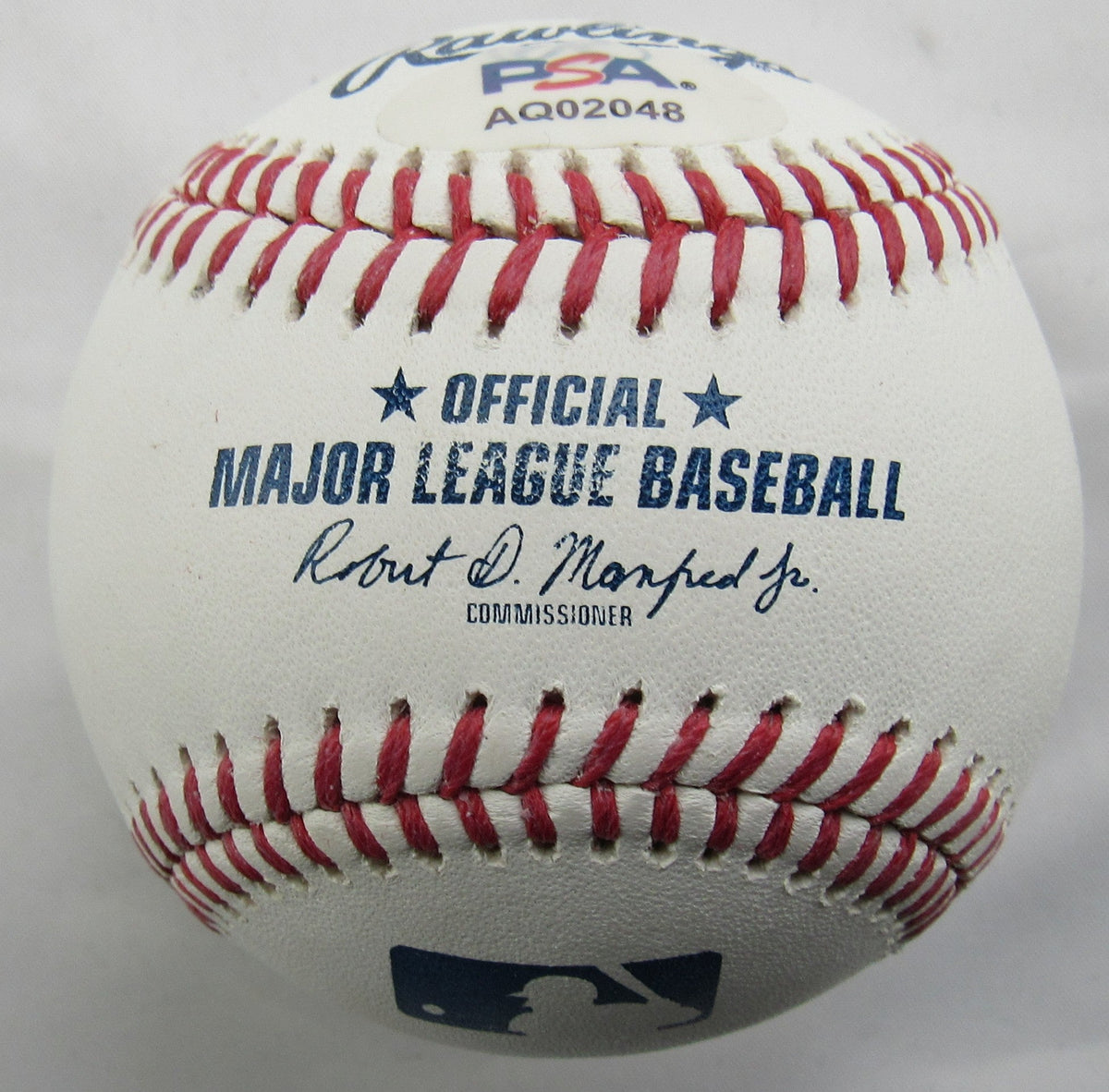 Mike Trout Signed Auto Rawlings Baseball PSA AQ02048