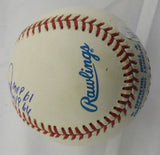Frank Robinson Signed 2x MVP Auto Rawlings Baseball JSA EE09186