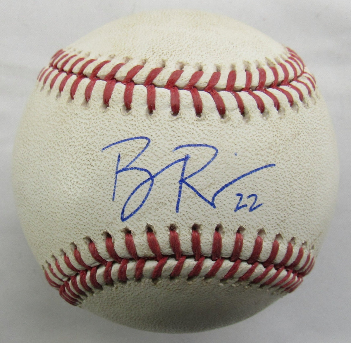 Ben Rice Signed Auto Rawlings Baseball PSA AQ02032