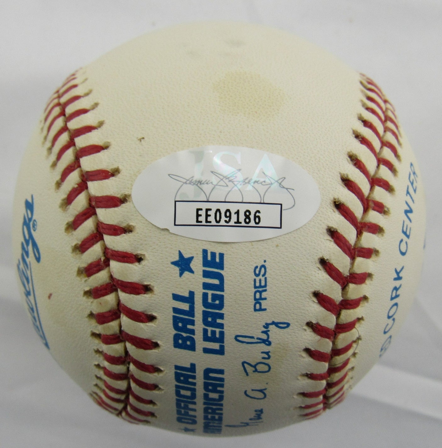 Frank Robinson Signed 2x MVP Auto Rawlings Baseball JSA EE09186