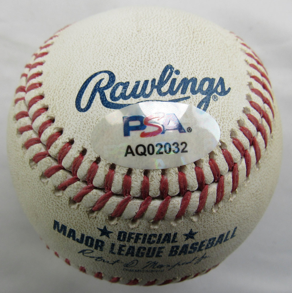 Ben Rice Signed Auto Rawlings Baseball PSA AQ02032
