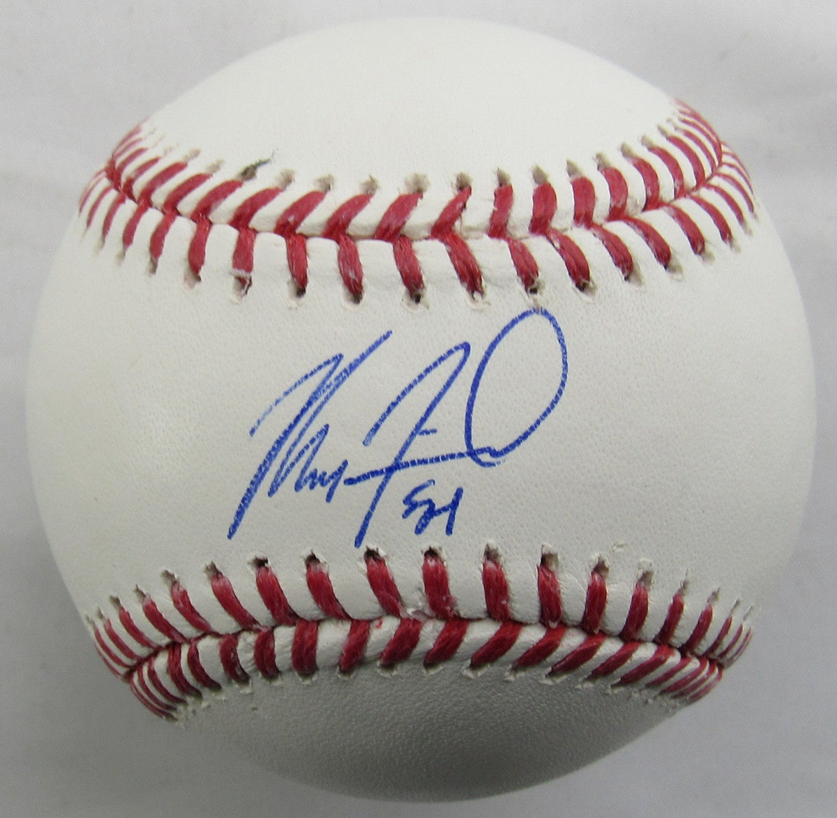Max Fried Signed Auto Rawlings Baseball PSA AQ02045