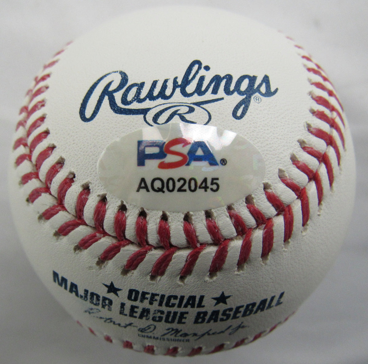 Max Fried Signed Auto Rawlings Baseball PSA AQ02045
