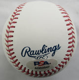 Max Fried Signed Auto Rawlings Baseball PSA AQ02047