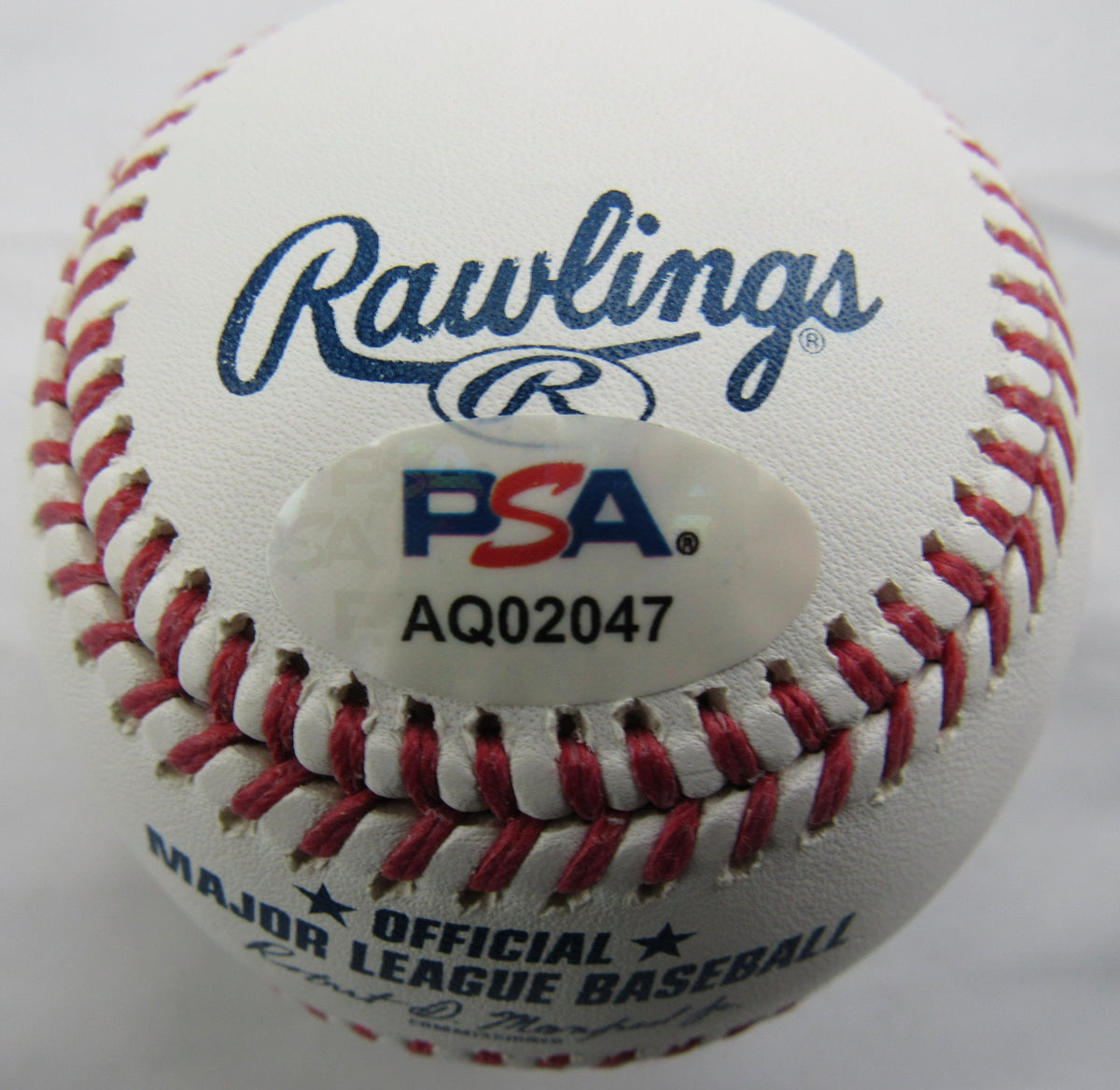 Max Fried Signed Auto Rawlings Baseball PSA AQ02047
