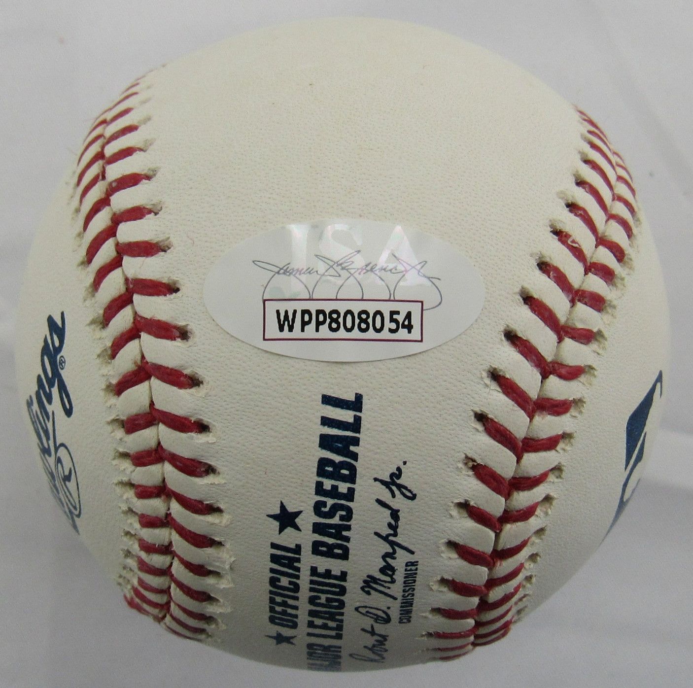 Rod Carew Signed 77 AL MVP Auto Rawlings Baseball JSA WPP808054