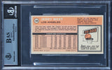 Lakers Jerry West HOF 1980-2010 Authentic Signed 1970 Topps #160 Card BAS Slab