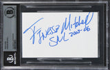 Finesse Mitchell Saturday Night Live SNL 2003-06 Signed 3x5 Index Card BAS Slab