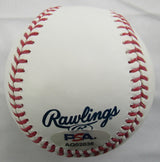 Cam Schlittler Signed Auto Rawlings Baseball PSA AQ02036