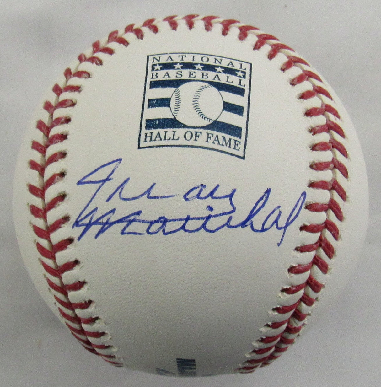Juan Marichal Signed Auto Rawlings Hall of Fame Baseball JSA WB202611