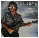 George Harrison Authentic Signed Cloud Nine Album Cover JSA #BB39756