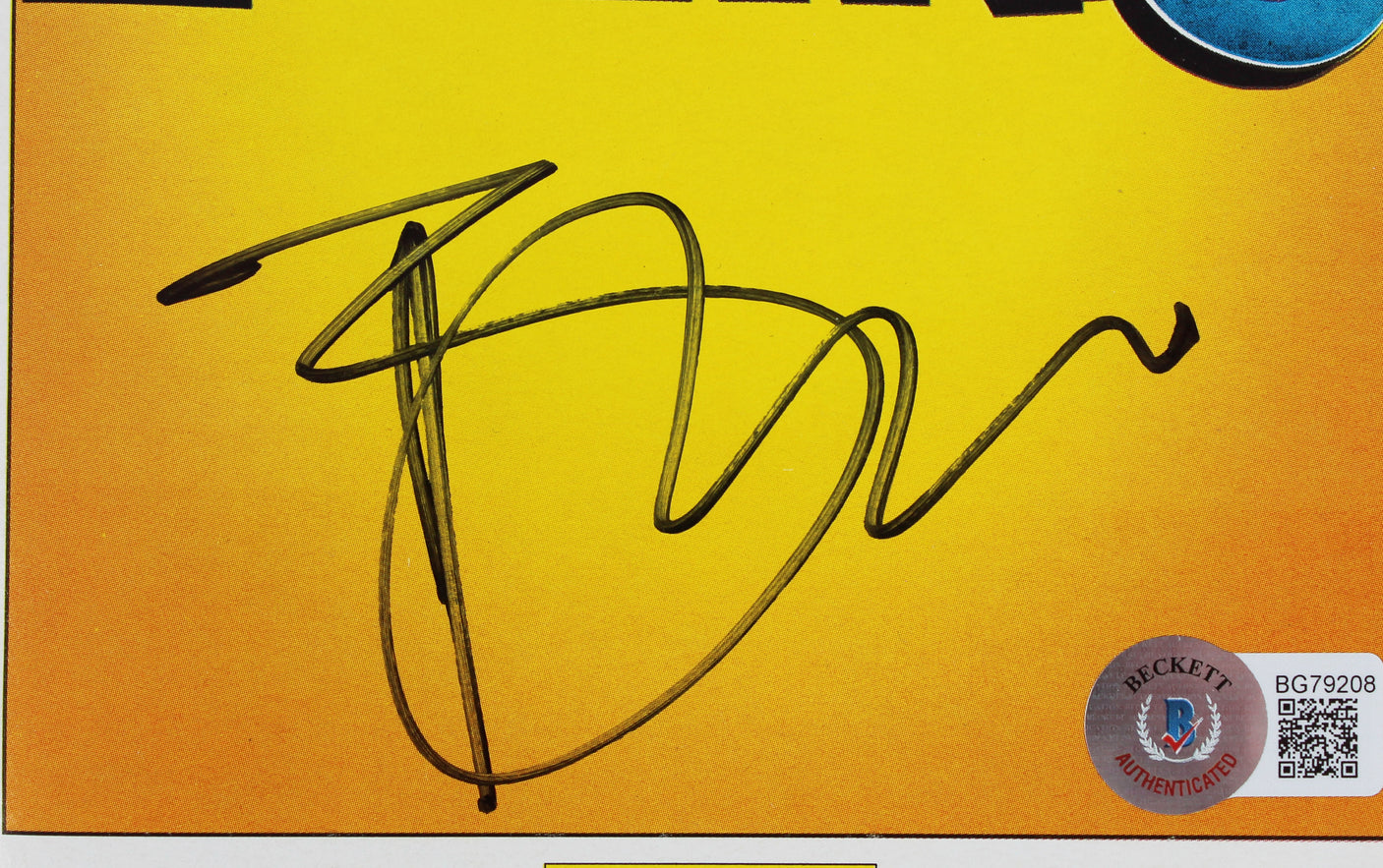 Brendan Fraser Elling Signed 5.5x8.5 Elling Playbill Program BAS #BG79208