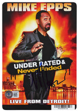 Mike Epps Under Rated & Never Faded Authentic Signed DVD Cover BAS #BG83265