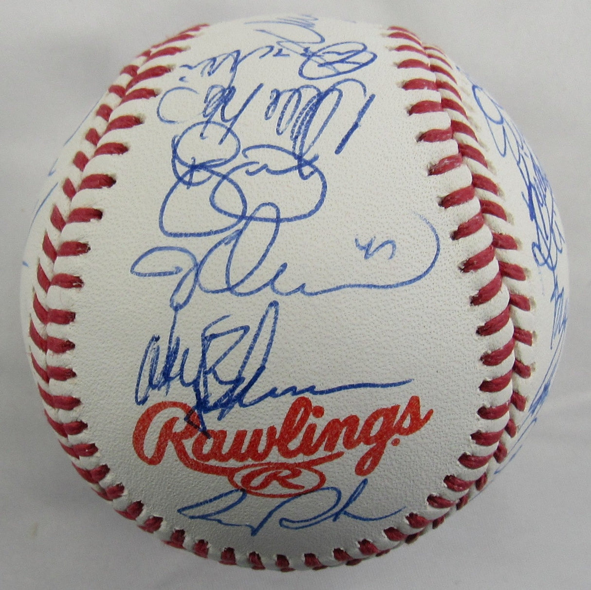 1986 World Series Champion New York Mets Signed Auto Rawlings 1986 World Series Baseball JSA ZZ10212