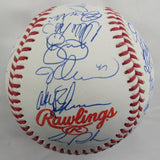 1986 World Series Champion New York Mets Signed Auto Rawlings 1986 World Series Baseball JSA ZZ10212