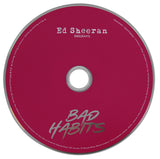 Ed Sheeran Authentic Signed Bad Habits Cd Insert W/ Disk BAS #BG83228