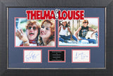 Susan Sarandon & Geena Davis Thelma & Louise Signed Framed Display BAS #AD04978