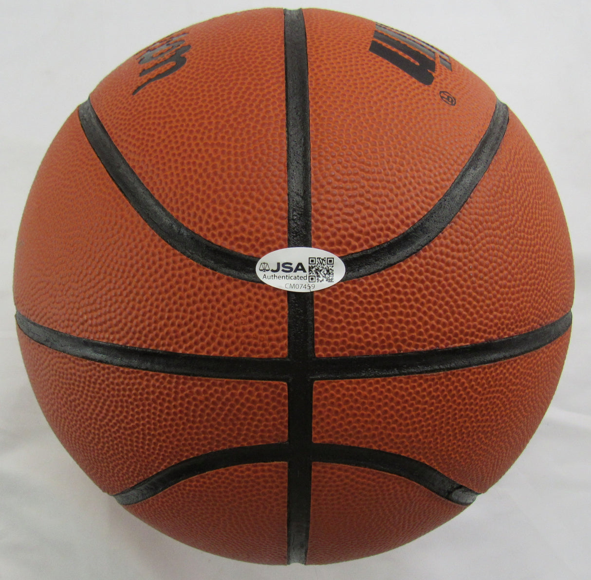 David Robinson Signed Auto Franklin Basketball JSA CM07459