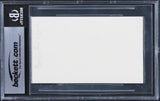 Francis Ford Coppola The Godfather Authentic Signed 3x5 Index Card BAS Slabbed 2
