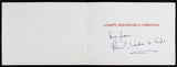 Paul McCartney Beatles Love From Linda + Kids Authentic Signed Card BAS #AA03802