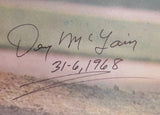 Denny McLain Auto Sports Illustrated 24x36 Baseball Poster JSA CM07490
