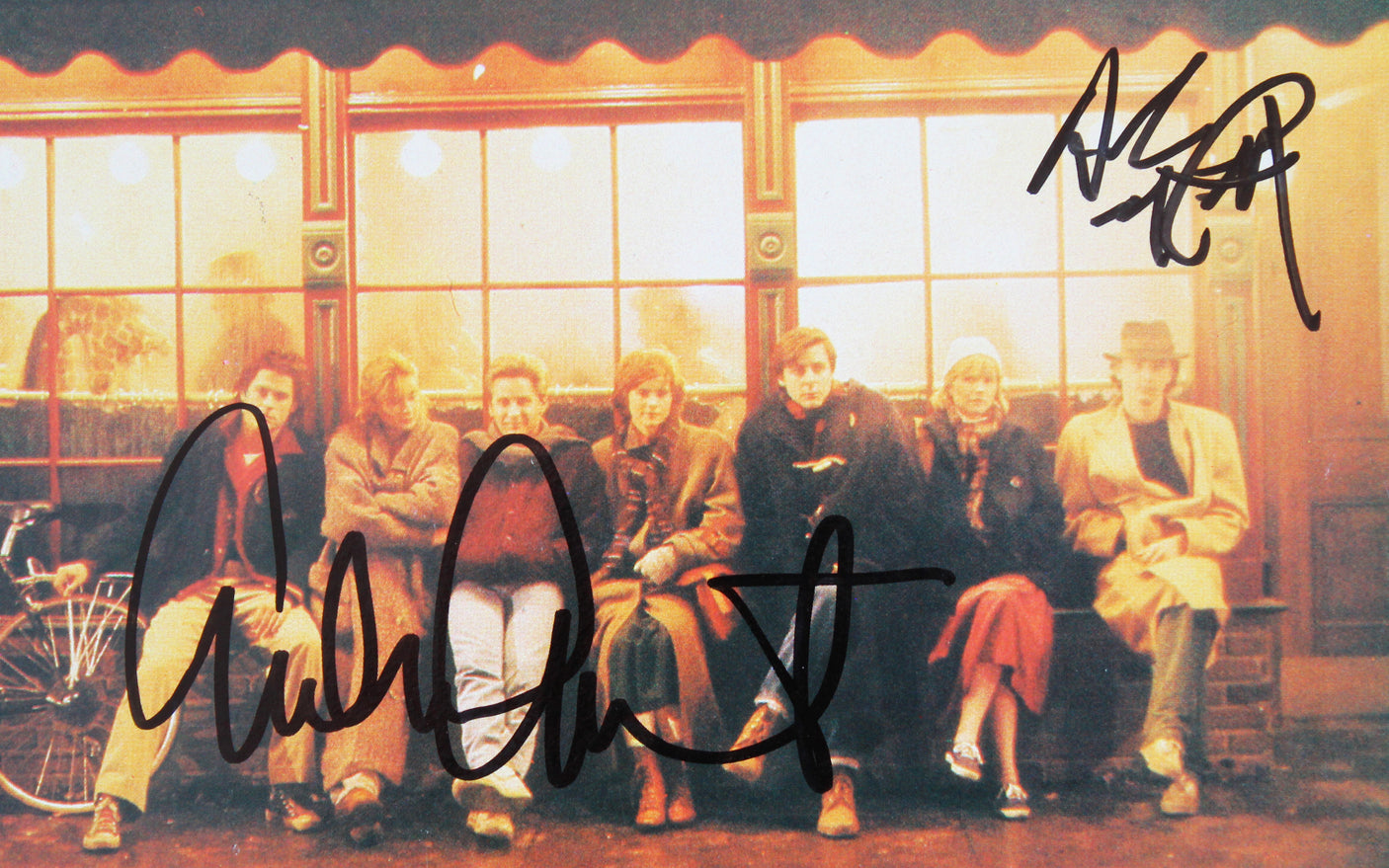 Emilio Estevez & Ally Sheedy Signed St. Elmo's Fire 45 RPM Album Cover BAS