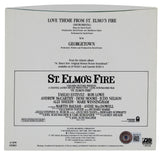 Emilio Estevez & Ally Sheedy Signed St. Elmo's Fire 45 RPM Album Cover BAS