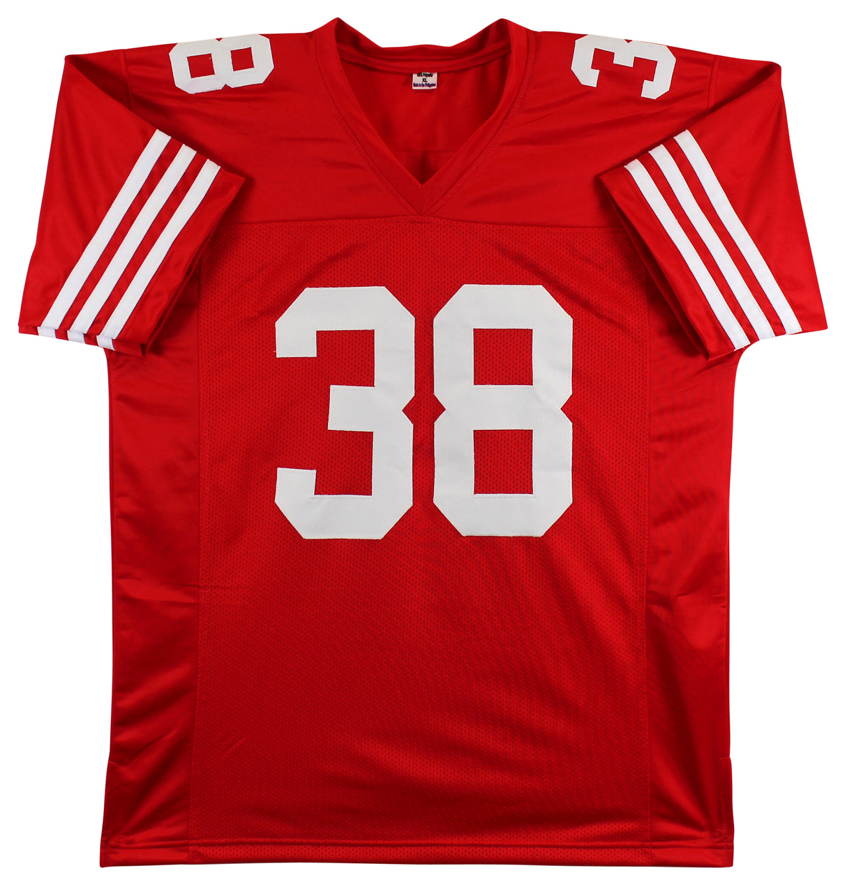 Deommodore Lenoir Authentic Signed Red Pro Style Jersey Autographed BAS Witness
