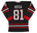 Marian Hossa "HOF 2020" Authentic Signed Black Pro Style Jersey BAS Witnessed