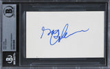 Gary Coleman Diff'rent Strokes Authentic Signed 3x5 Index Card BAS Slabbed 1